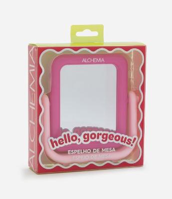 Espelho de Mesa Cuadrado Giratório Cores Alchemia