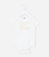 Body Infantil com Frases Ano Novo - Tam 0 a 18 Meses - 1