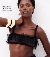 Top em Renda com Barra Nuvem e Elástico na Alça - 1