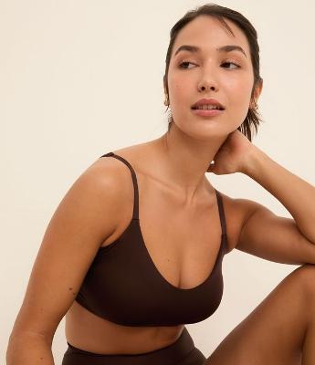 Sutiã Top sem Aro em Microfibra Delrio