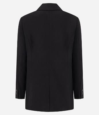 Blazer Comfort Alfaiatado com Botões Duplos e Lapelas