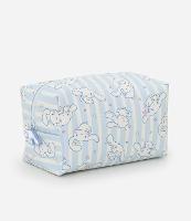 Necessaire Retangular com Listras e Estampa da Cinamon Roll - 1