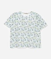 Blusa em Algodão com Estampa Floral Liberty e Manga Bufante Curve & Plus Size - 1