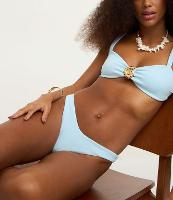 Biquíni Calcinha Asa Delta em Microfibra Texturizada - 3