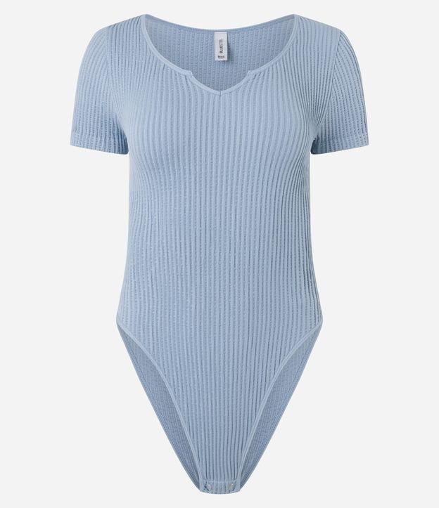 Body Seamless com Textura Canelada - 1