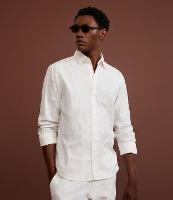 Camisa em Algodão com Bordado Quadriculado Texturizada - 1