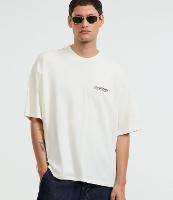 Camiseta Oversized em Algodão com Estampa Sinuca 8-Ball Rulebook - 1