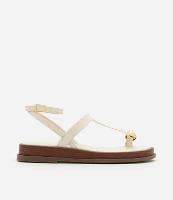 Sandália Rasteira Salomé com Detalhe Bold - 1