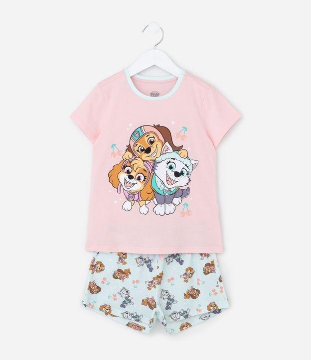 Pijama Curto Infantil com Estampa da Patrulha Canina - Tam 3 a 6 Anos - 1