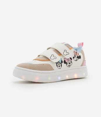 Tênis Infantil em PU Minnie Mouse - Tam 20 ao 27