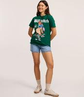 Camiseta T-shirt em Algodão com Estampa do Stitch Capivara - 2