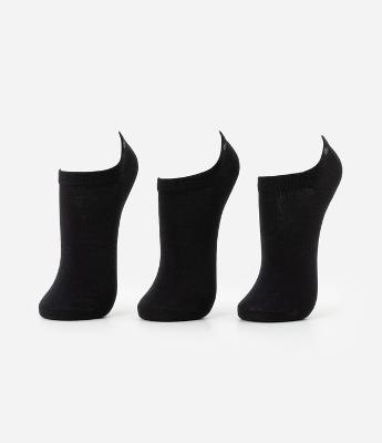 Kit 03 Meias Invisíveis Esportivas em Algodão Lupo