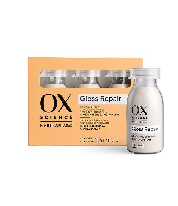 Kit Dose Concentrada Science Gloss Repair 3X Mari Maria OX - 1