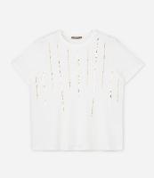 Camiseta em Viscolycra com Chuvas de Paetê Curve & Plus Size - 1