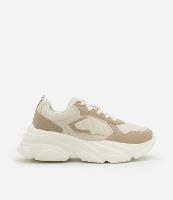 Tênis Jogging com Recortes Contrastantes - 1