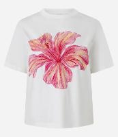 Blusa Boxy em Algodão com Estampa Floral - 1