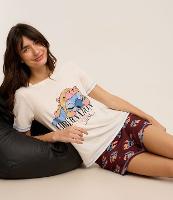 Pijama Short Doll em Viscose com Stitch Hibernation - 2