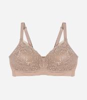 Sutiã Triângulo Alta Sustentação em Renda Floral  com Bojo sem Aro Curve & Plus Size - 1