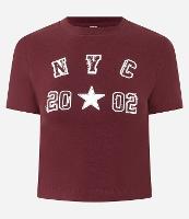 Camiseta New T-shirt em Algodão com Estampa NYC - 1