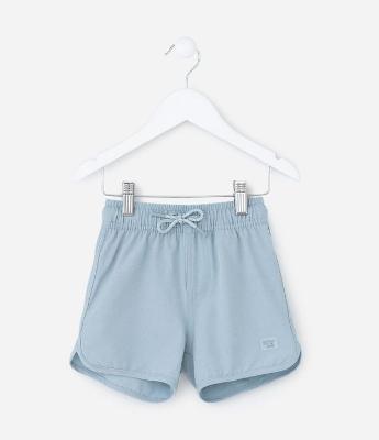 Bermuda Básica Infantil em Microfibra l - Tam1 a 6 Anos