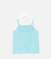 Regata Infantil em Ribana com Babadinho - Tam 1 a 6 Anos - 1