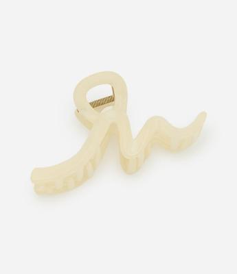 Piranha de Cabelo com Forma de Onda Esmaltada