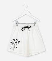 Short Infantil em Algodão com Laços - Tam 5 a 14 Anos - 1