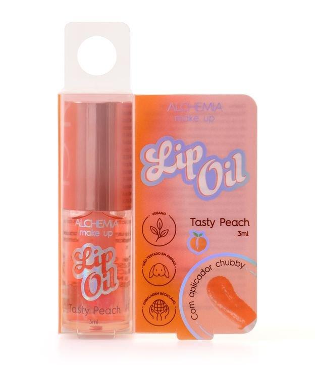 Lip Oil Makeup Tasty Peach Alchemia - 1
