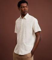 Camisa Regular em Algodão com Bordado Floral - 1