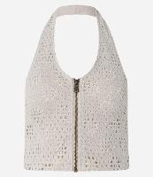 Blusa Texturizada Frente Única em Laise - 1