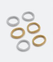 Kit 06 Borrachinhas de Cabelo - 1