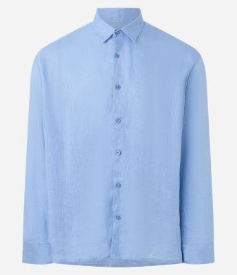 Camisa Relaxed em Cambraia de Linho Puro