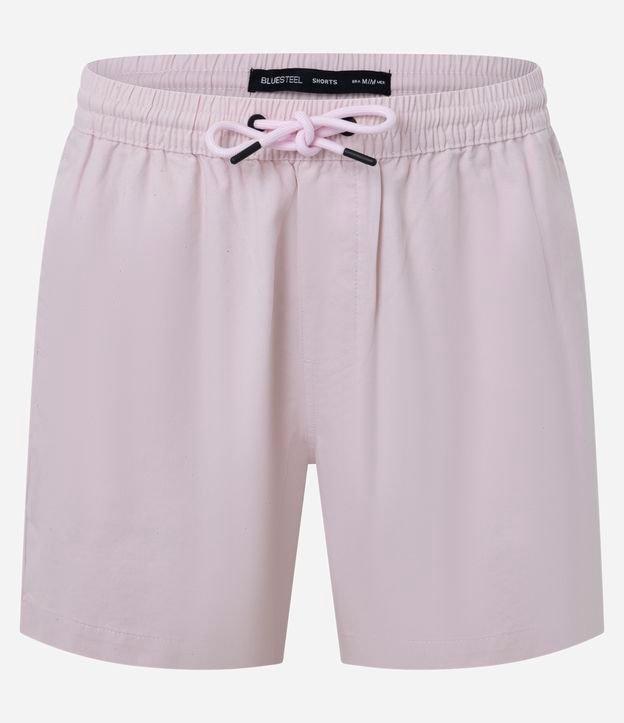 Bermuda em Sarja com Bolso Cargo - 1