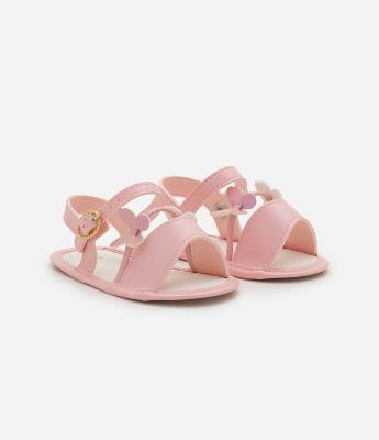 Sandália Infantil com Borboletinhas - Tam 13 ao 16