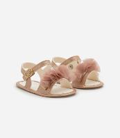 Sandália Infantil com Frufrus e Fechamento por Fivela - Tam 13 ao 16 - 1