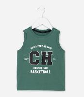 Regata  Infantil com Estampa de Baseball - Tam 1 a 6 Anos - 1