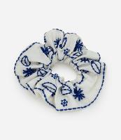 Scrunchie com Bordados de Búzios - 1