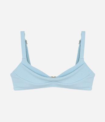 Biquíni Top Camisetinha em Microfibra Texturizada