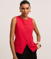 Colete Alfaiatado com Abotoamento e Lapelas - 1