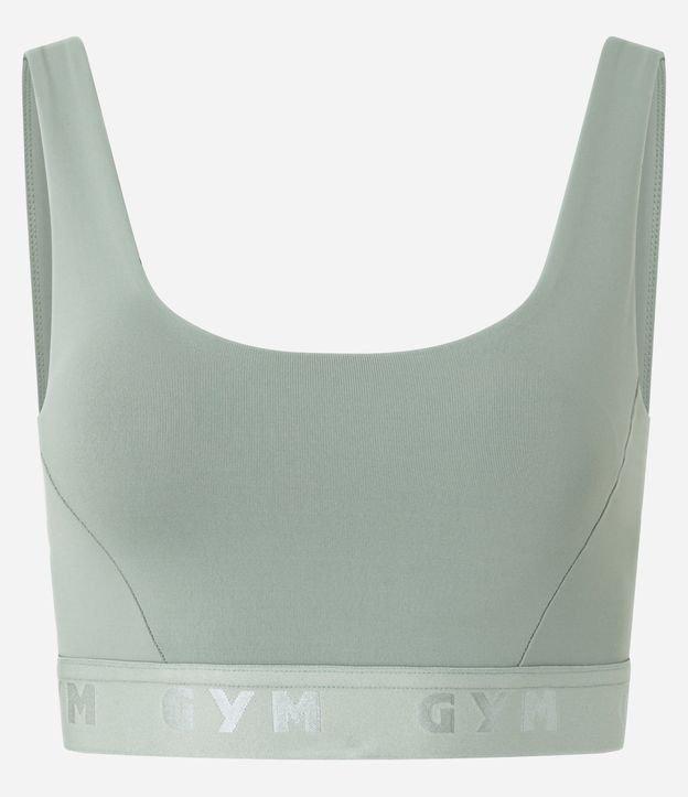 Top Bojo Esportivo com Elástico Texturizado Gym - 1