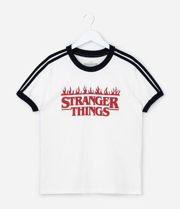 Camiseta Infantil com Estampa Stranger Things - Tam 5 a 14 Anos - 1