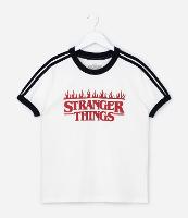 Camiseta Infantil com Estampa Stranger Things - Tam 5 a 14 Anos - 1