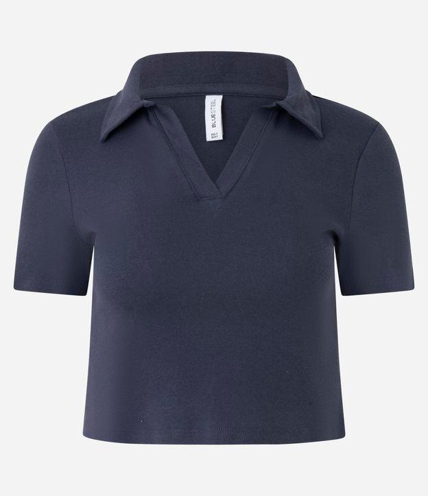 Blusa Polo Alongada em Ribana - 1