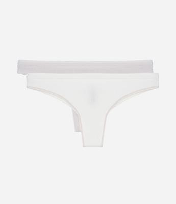 Kit 02 Calcinhas Biquíni Fio Duplo em Algodão
