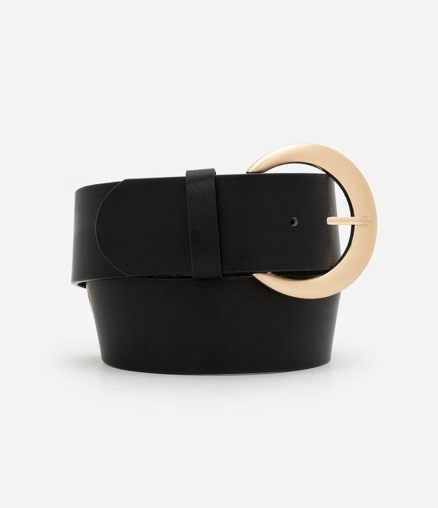 Cinto Largo com Fivela Dupla Boho Romântico - 1