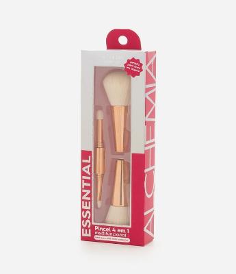 Pincel Duo de Maquiagem Multifuncional Alchemia