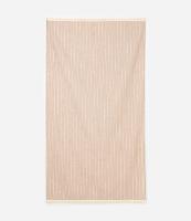 Canga Retangular Listrada Fio Tinto com Acabamento de Franjinhas - 1