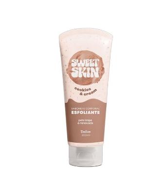 Sabonete Esfoliante Corporal Cookie e Cream Dailus