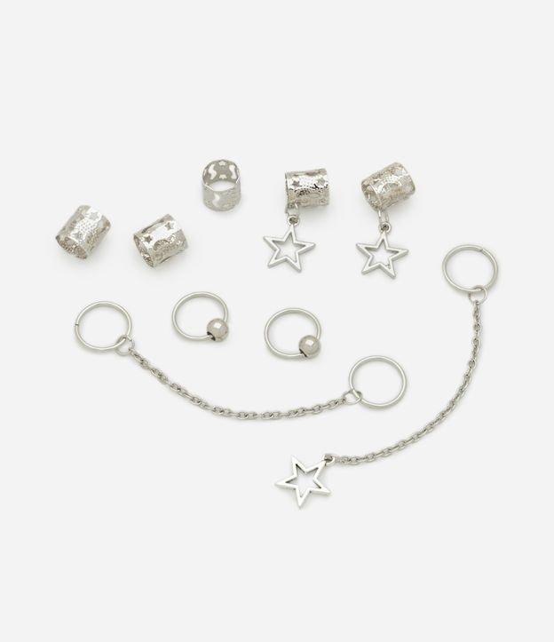 Kit 30 de Piercings de Cabelo Diversos - 1