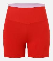 Bermuda Crossfiteira Esportiva em Microfibra com Cós Contrastante - 1